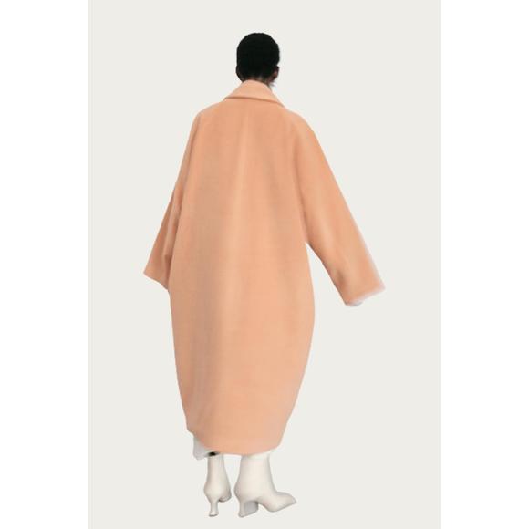 NEW HARRIS TAPPER etta coat in melon - Picture 2 of 2